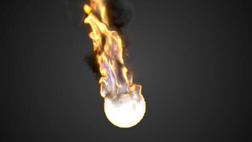 Fire test in Cycles preview image